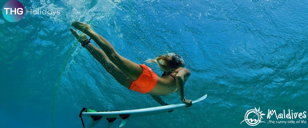 Surfing in The Maldives! 